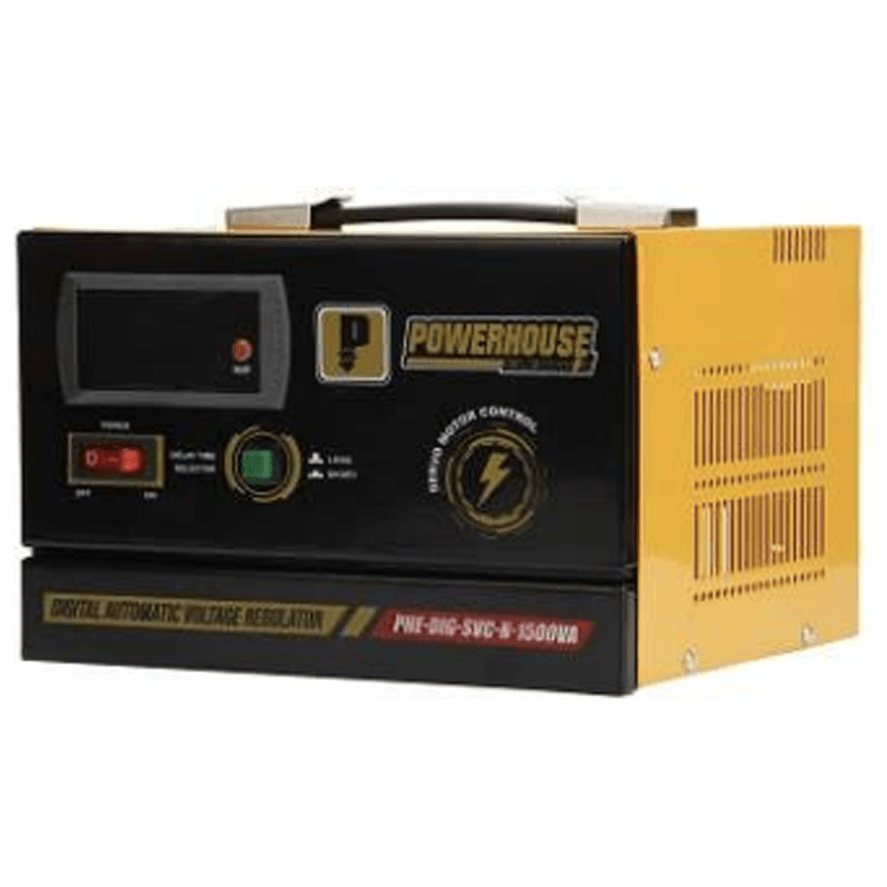Powerhouse Electric Digital Automatic Voltage Regulator VA - KHM Megatools Corp. Powerhouse Electric Digital Automatic Voltage Regulator VA - KHM Megatools Corp.